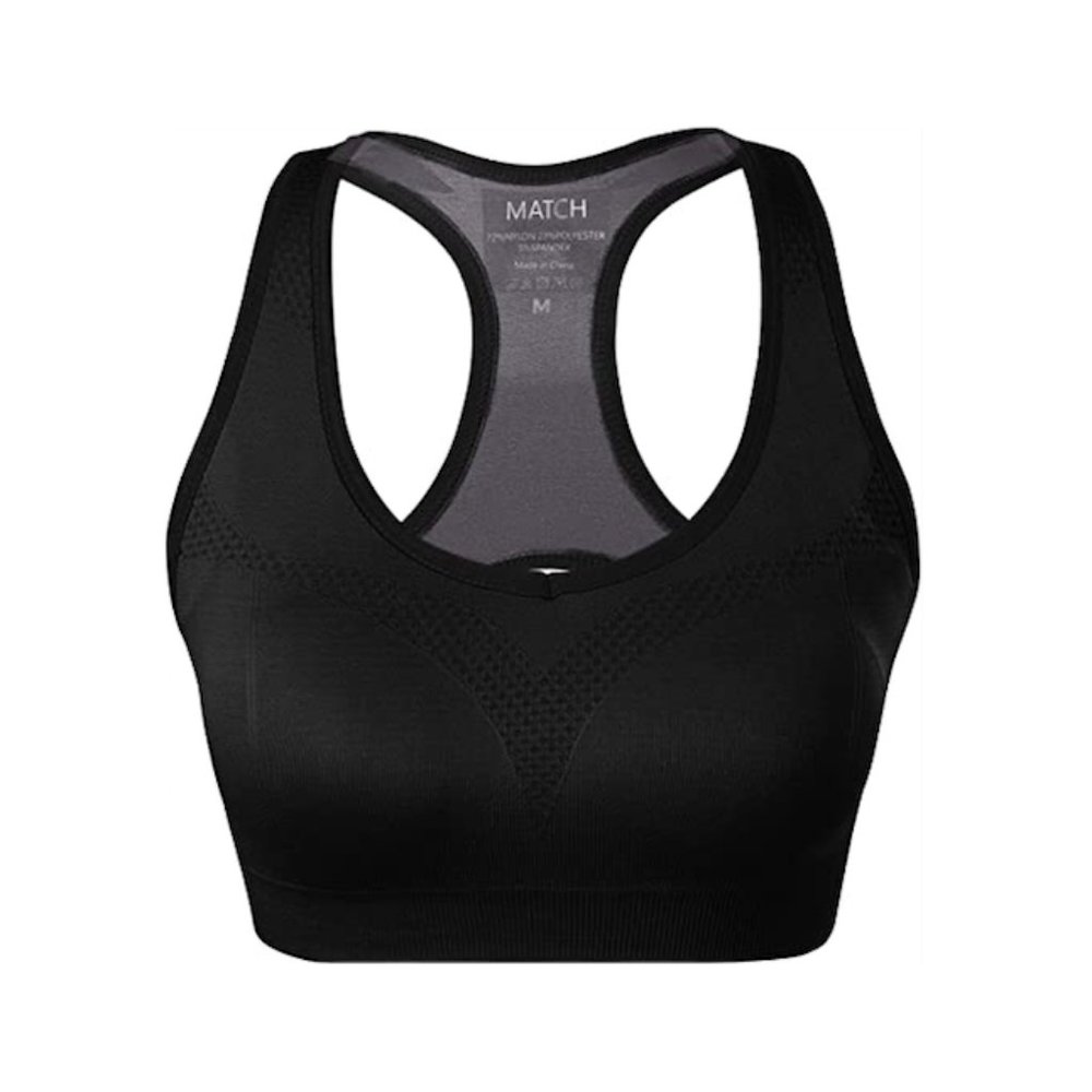 NEW Black Racerback Sports Bra